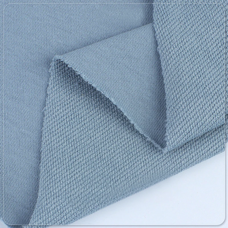 modal custom print cotton fabric cotton modal linen short sleeve thick 600gsm french terry fabric for clothing