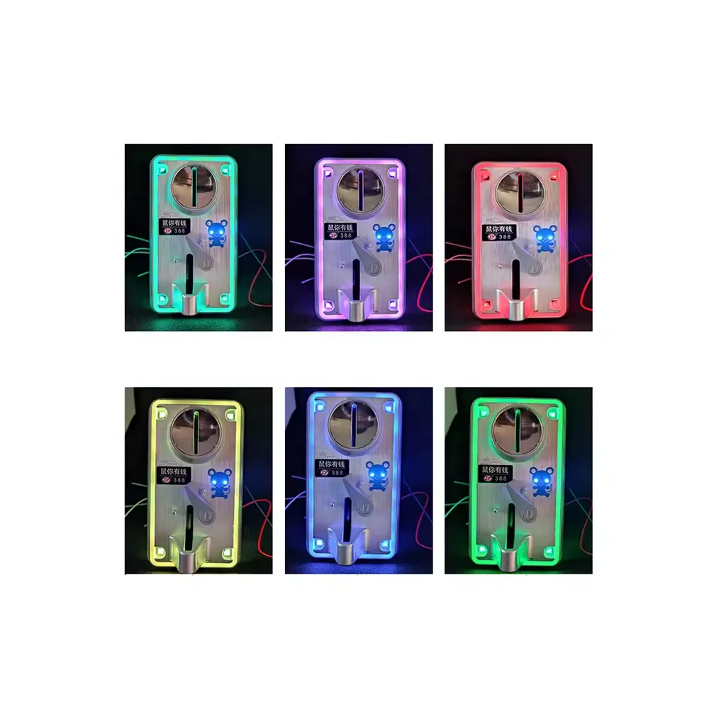 LED Bezels for coin acceptor game machine accessories  LED frame