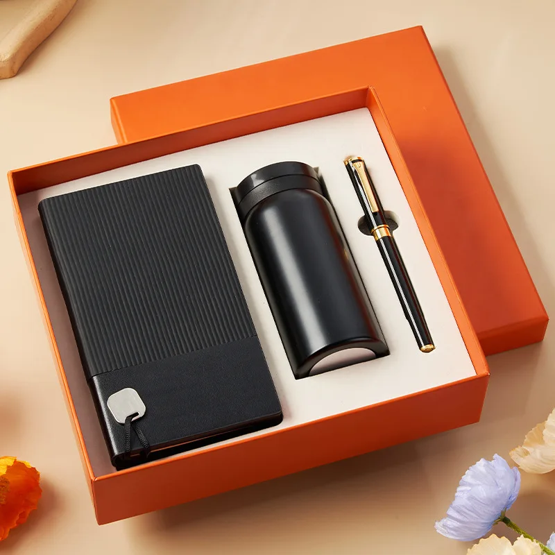 Premium Gift Sets Custom Corporate Promotional Gifts Item With LOGO Cup and Notebook Gift Set