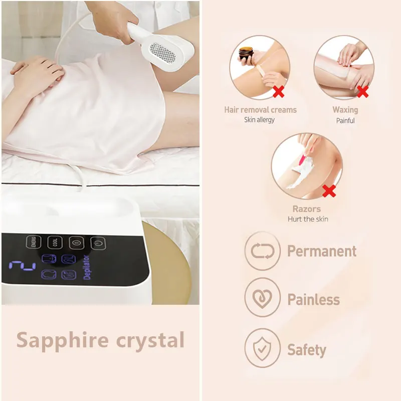 Trending Products 2024 New Arrivals Flashes Home Use Ipl Machine Most Popular Laser Hair Removal Ipl Hair Removal