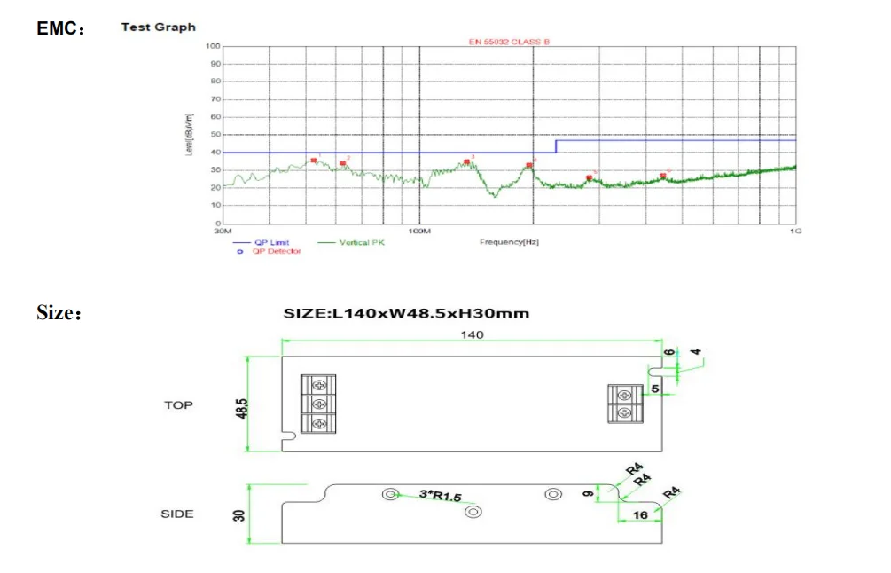 Factory wholesale IP20 CE FCC certified slim power supply AC90-265vDC12/24v 60w Aluminum housing power supply