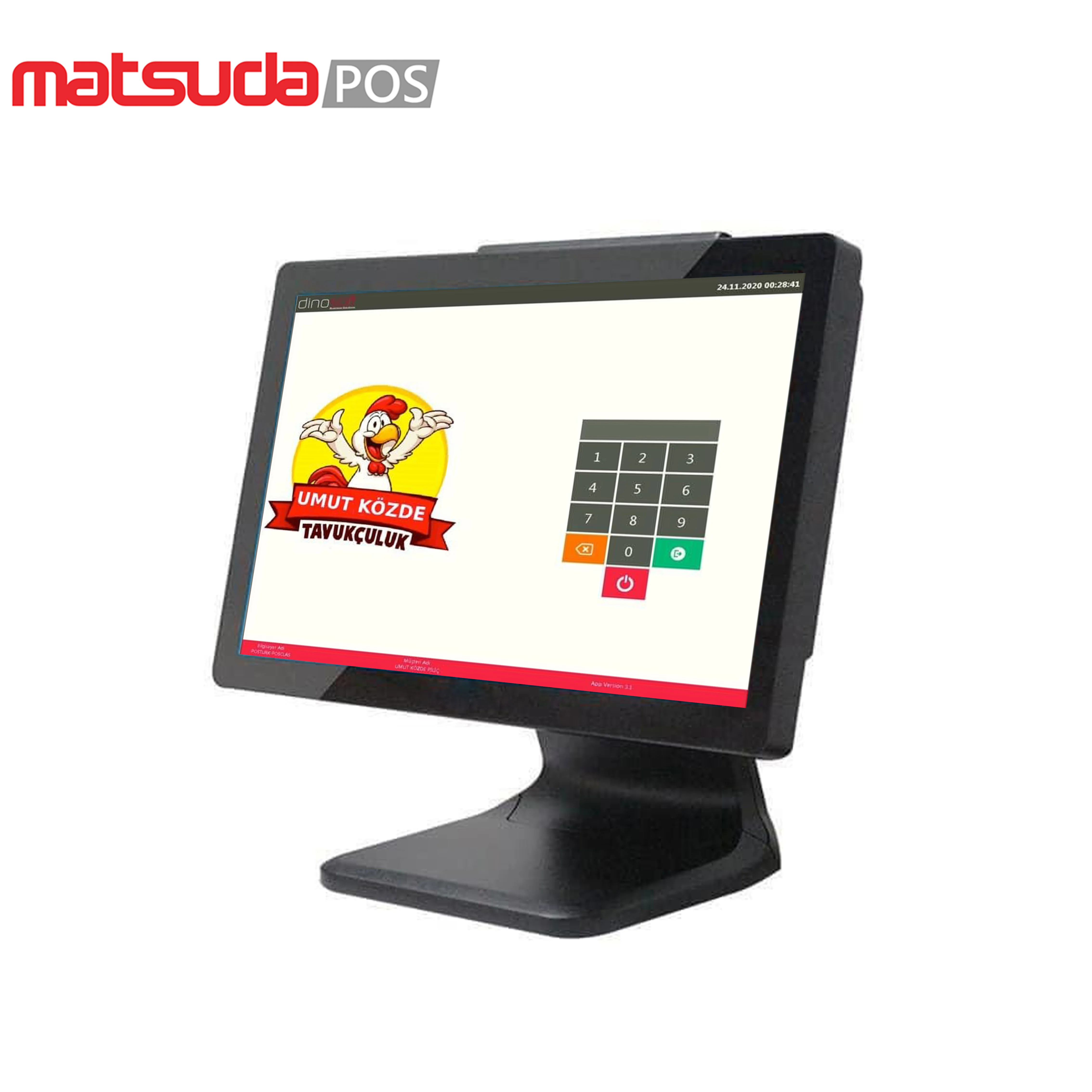 Good Quality  21.5Inch /18.5Inch/17.3Inch Wide Screen All in One Touch  POS Computer/Cash Register/EPOS