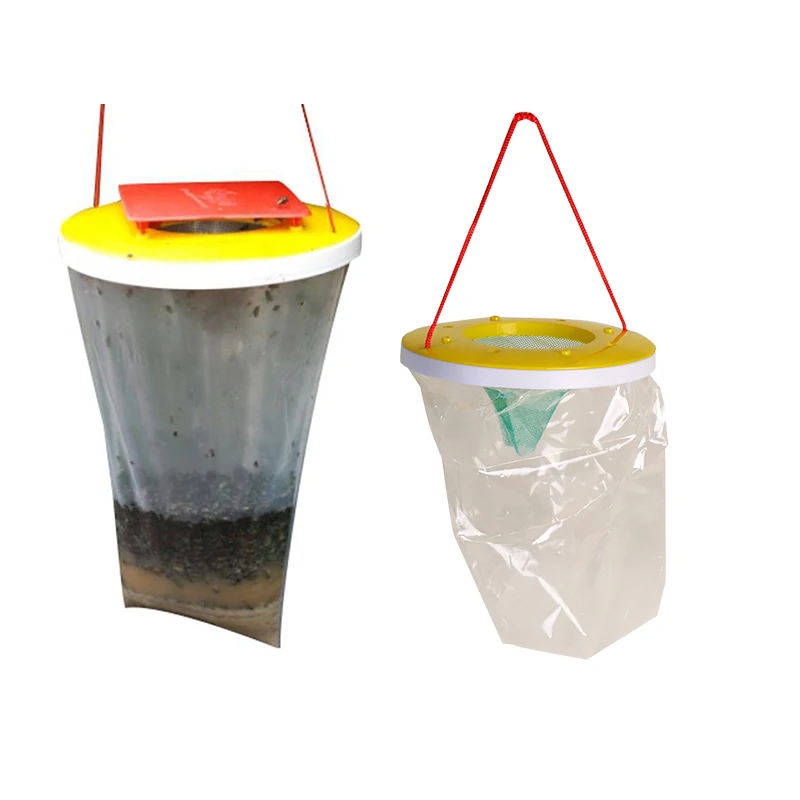 LNDF Explosive New Products Garden Farm Hanging Flycatcher No-Toxic Hanging Bait Bag For Outdoor Farm Garden Flies Killer