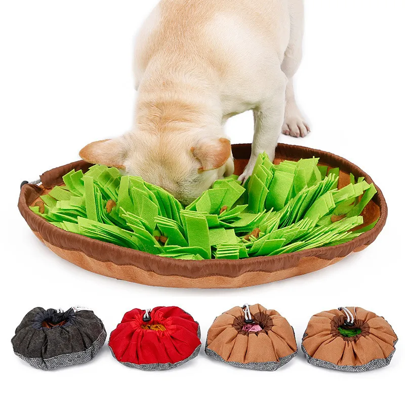 
Slow Food Puzzle The Choke Food Bowl Pet Training Products Dog Sniffing Bowl Of Mat 