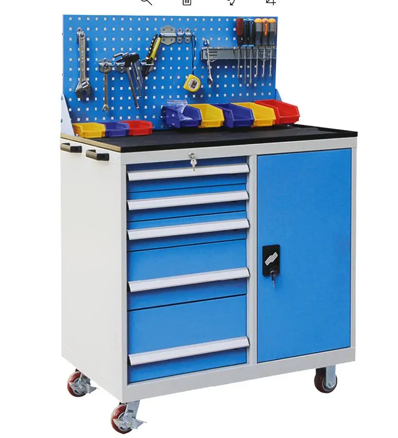 metal roller cabinet tool storage  trolley cabinet for workshop garage