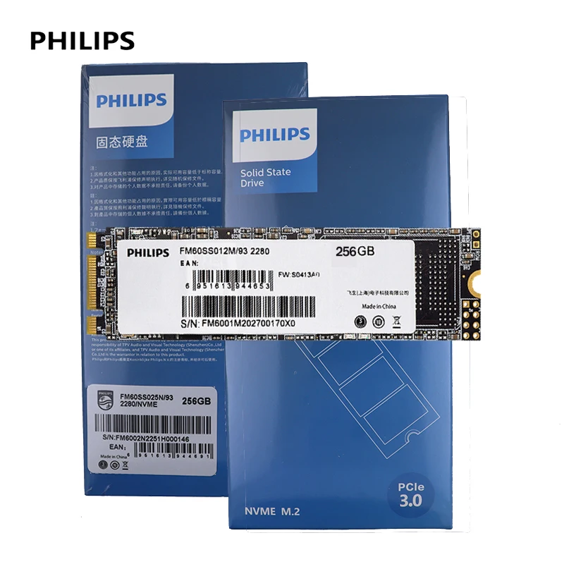 Philips Orginal high speed 120GB 240GB 480GB 960GB 1TB 3.0 4.0 computer ssd Internal hard disk Solid State 2280 nvme ssd