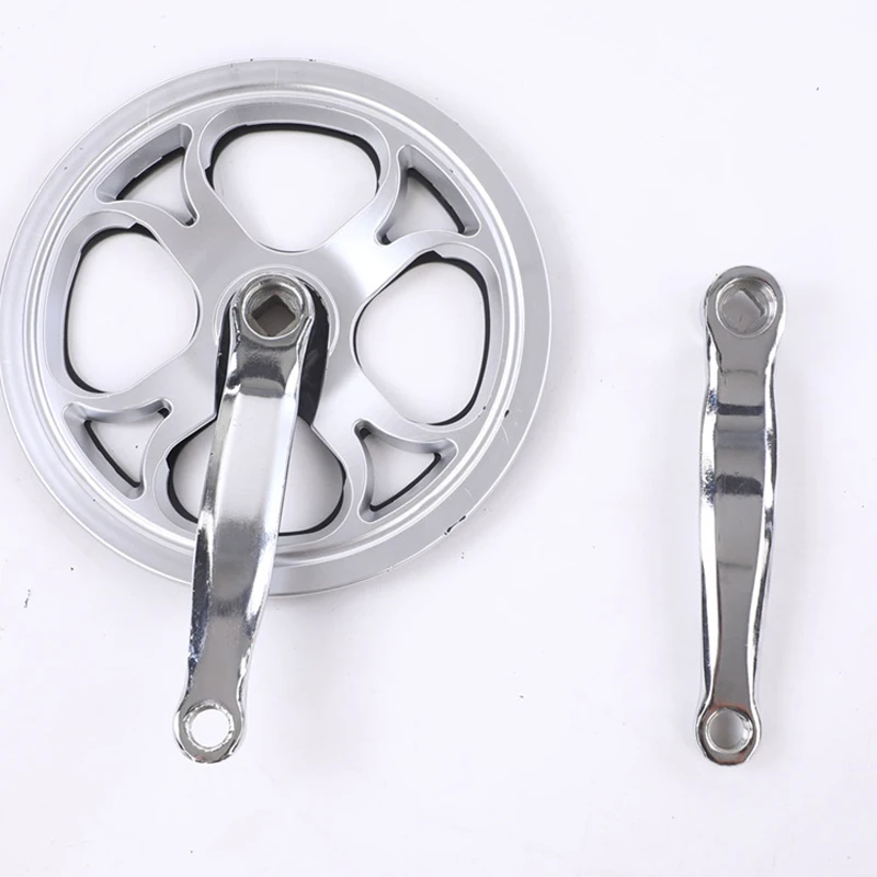 MAXFORD 48T 152mm Road Bicycle Chainwheel and Crank Steel Bicycle Freewheel Crank for Mountain Bike