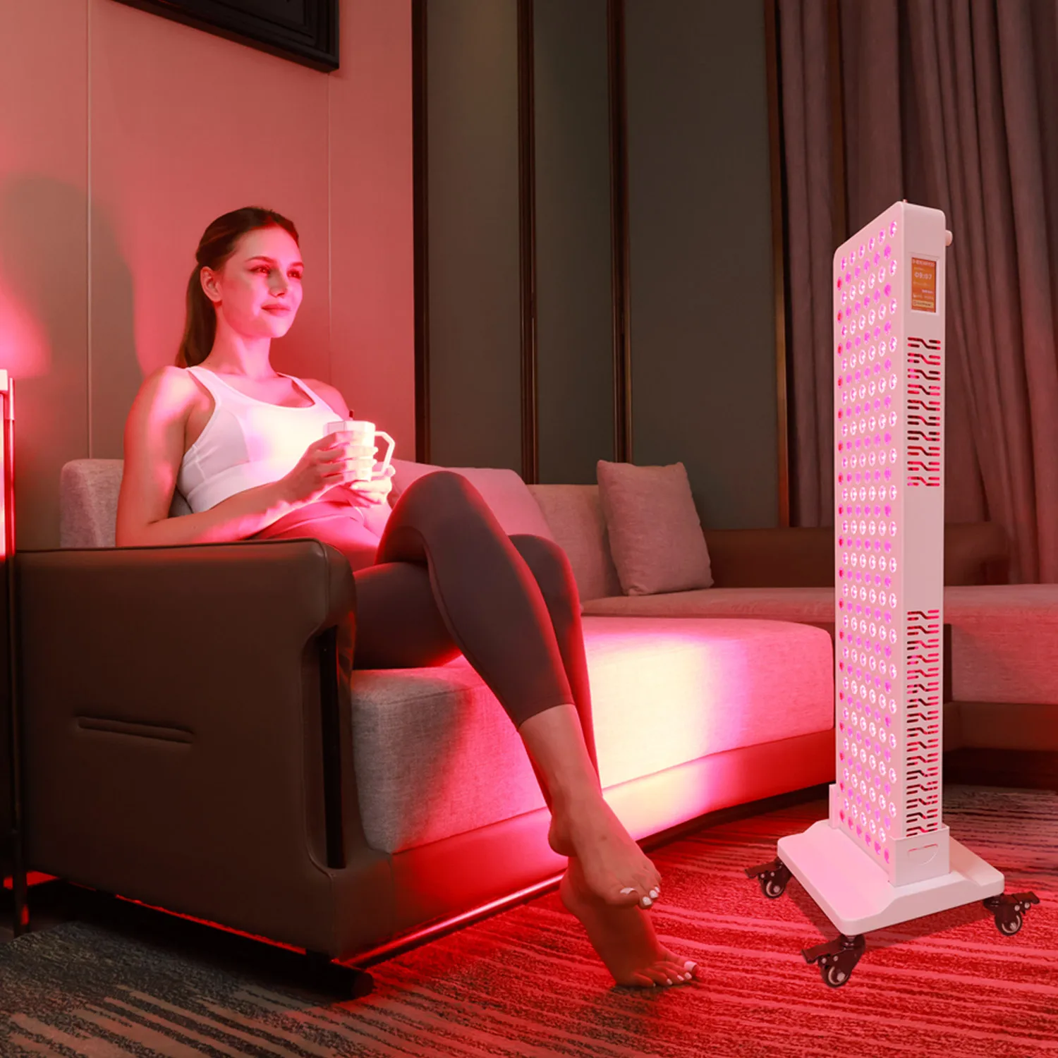 New arrival RLPRO 660nm 850nm infrared red sauna led light therapy machine red light panel infrared light therapy