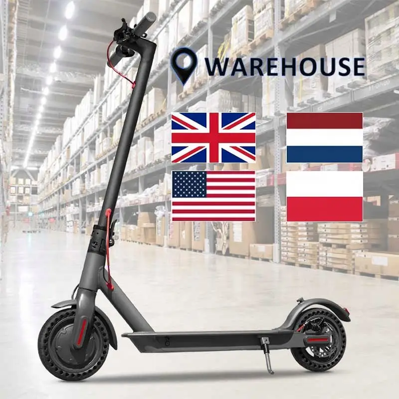 QMWHEEL Warehouse 8.5inch Two Wheel Sukuter 350W Electric Scooter Drop Shipping EU USA China Electronics Unisex H7 Ce Electronic