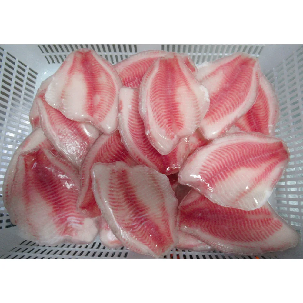 Cheap price shallow skinned tilapia fillet 10lbs per carton frozen fish fillet tilapia fillets