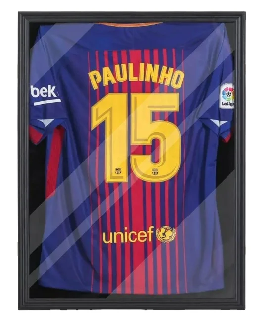 MDF Wood Jersey Display Box Jersey Frame Display Case Poster Shadow Box