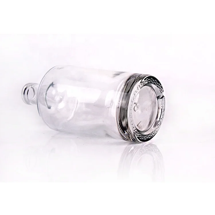 750ml Empty Liquor Glass Bottle Thick bottom Wine Bottle