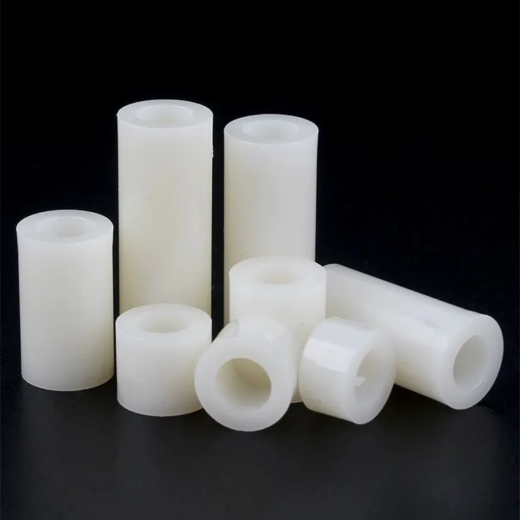 White Nylon round Washer & Standoff PCB Spacer Fastener