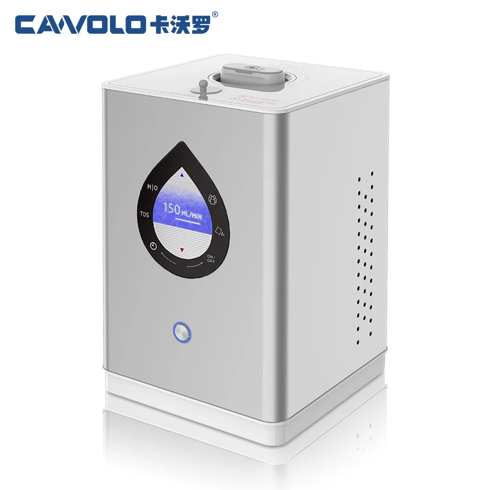 Portable 150ml PEM Technology Hydrogen Machine Small Hydrogen Generator Inhale Oxygen Hydrogen Drink Water Inhaler