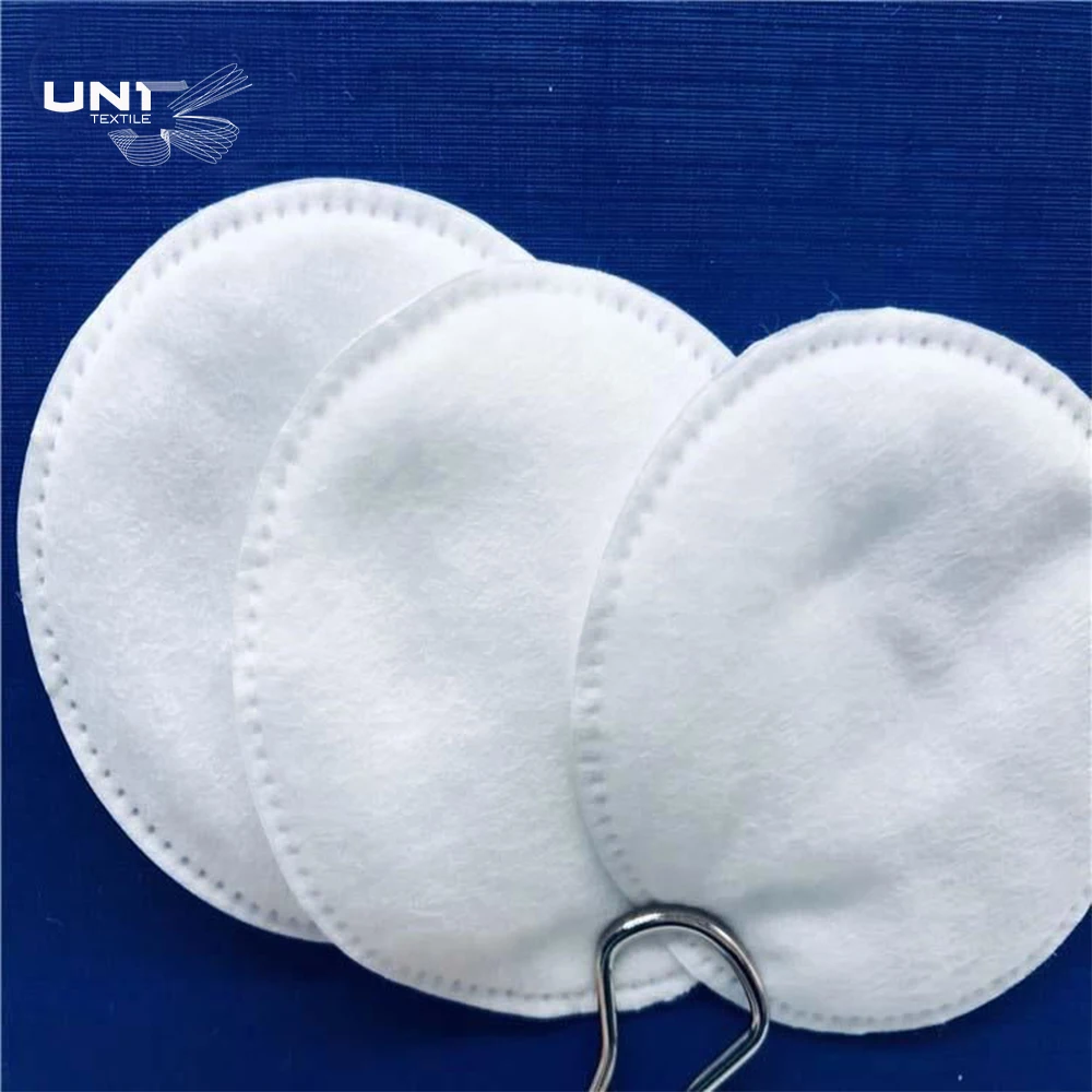 New customized 100%natural makeup cotton pad Popular cosmetic facial widely used natural makeup remover wipe for eye pads/facial