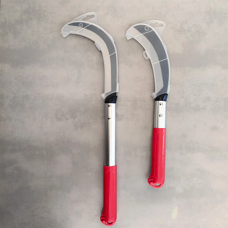 Outdoor grass and bamboo scythe Multifunctional short handle scythe