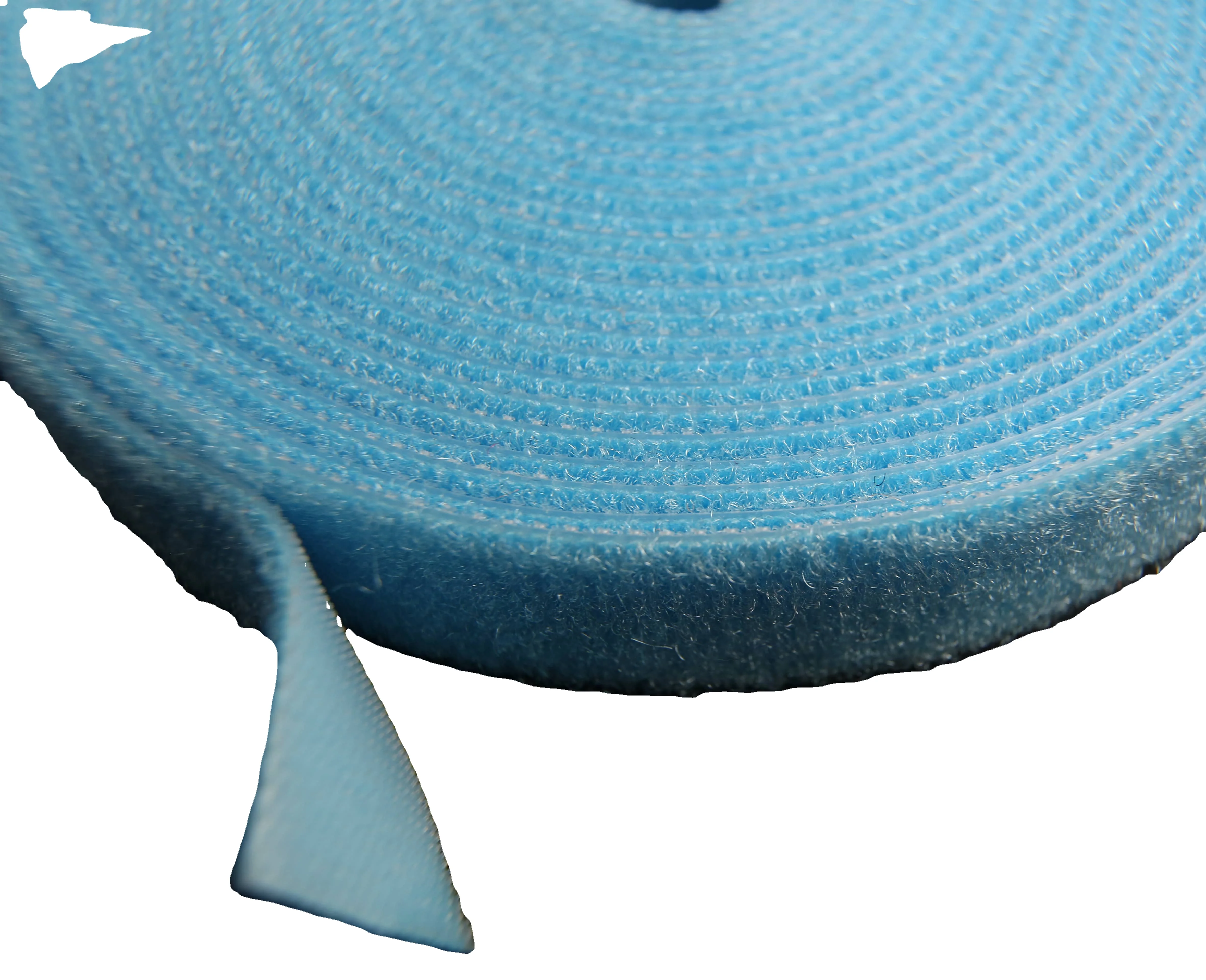 China Manufacturer Factory Price Colorful Polyester fastener hook and loop strap tape back to back Eco-friendly Plastic buckle