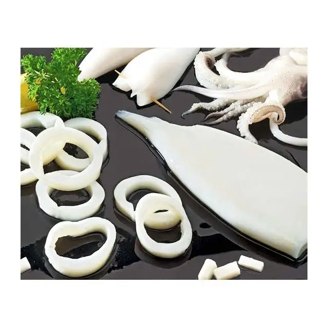 Hot Sale Wholesale Price Skin Off Frozen Squid Ring For Market