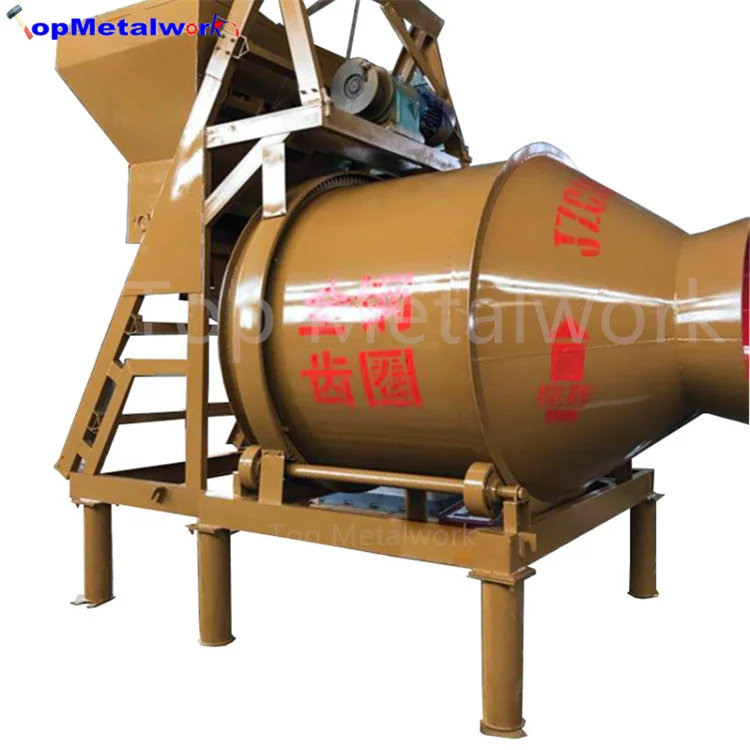 Good Price Building Construction Material JZC500 Diesel Engine Concrete Mixer Machine With Pump