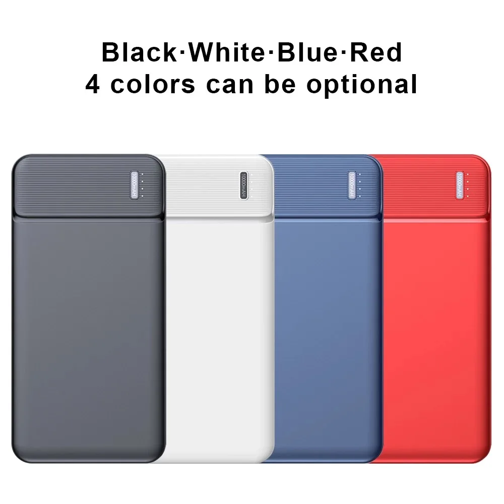 New High capacity Custom slim Power bank For Mobile Phones 10000mAh Fast charging power banks