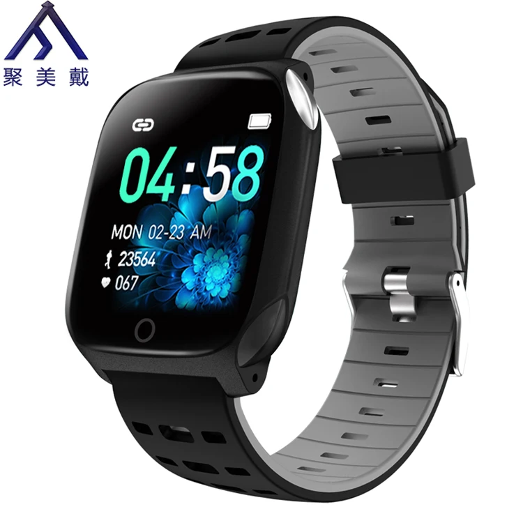 2020 hot selling man smart watch F16 big 1.54 inch full touch screen smart bracelet sports wristband branded watches China