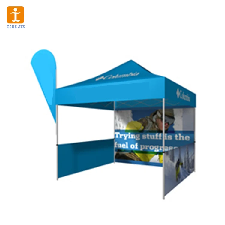 Custom Waterproof Events Tent Customized Advertising Outdoor Printed Tent  Portable Retractable Gazebo Roof