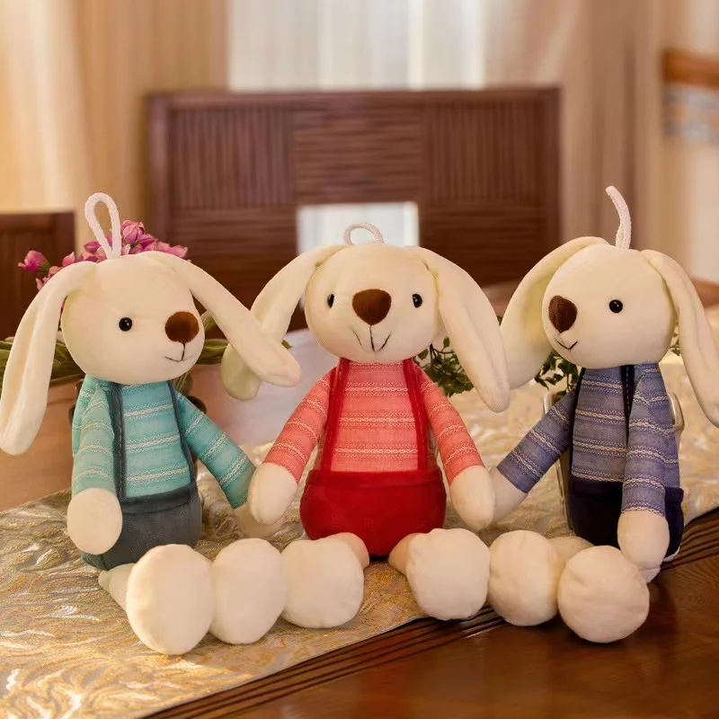 Cute Soft Stuffed Animal Plushie Long Ear Plush Toy Peluches Rabbit Easter Bunny