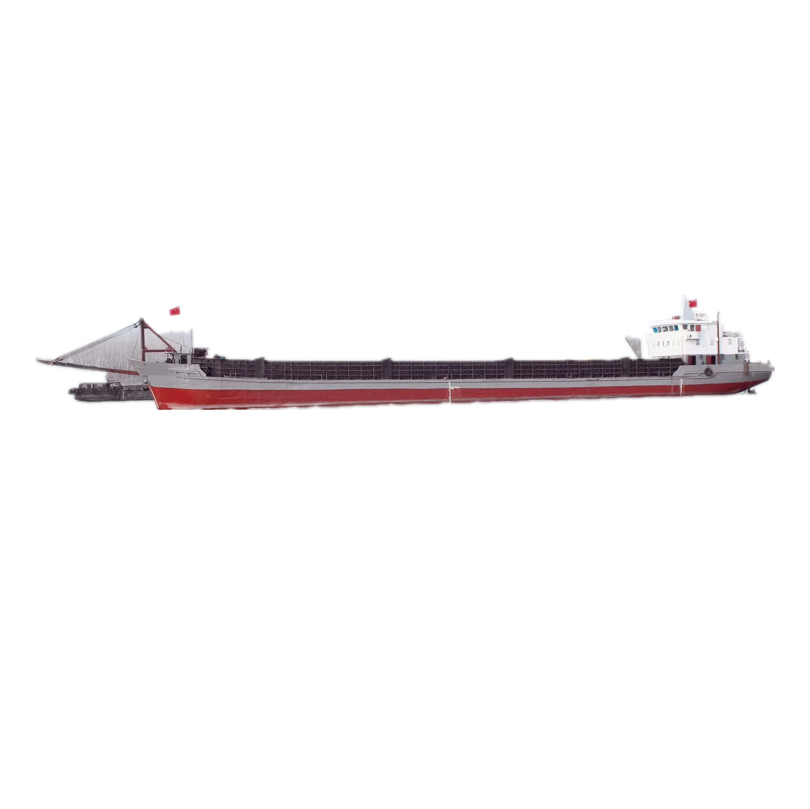
2260 DWT 88.9m ZC class Deck cargo ship with ramp door 