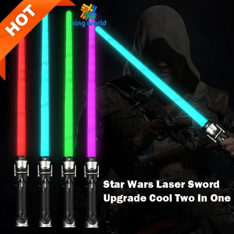 Wholesale Lightsaber Dueling Cosplay Colorful Led Flashing Laser for Kids Glowing Sword Phonic Laser Sword Toys