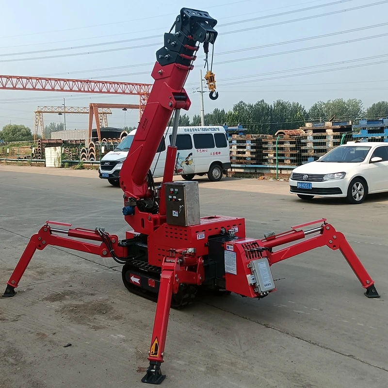 Factory supplier 1 ton 3 ton 5 ton 8 ton 12 ton spider crane telescopic forklift with CE