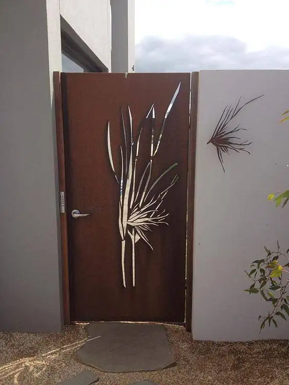 Handle set glass smart lock electric lock shower glass window screens door lever lock boundary wall gate design