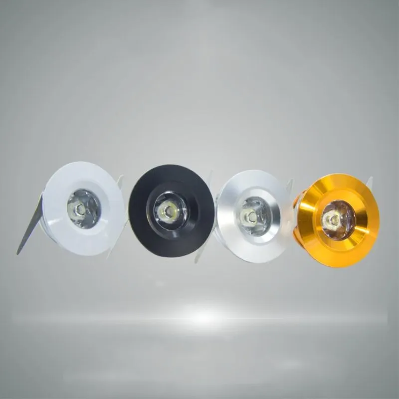 Dimmable 3W Mini Led Cabinet Lamps Downlight AC85-265V Spot Light Lamp Include Driver for Kitchen Wardrobe