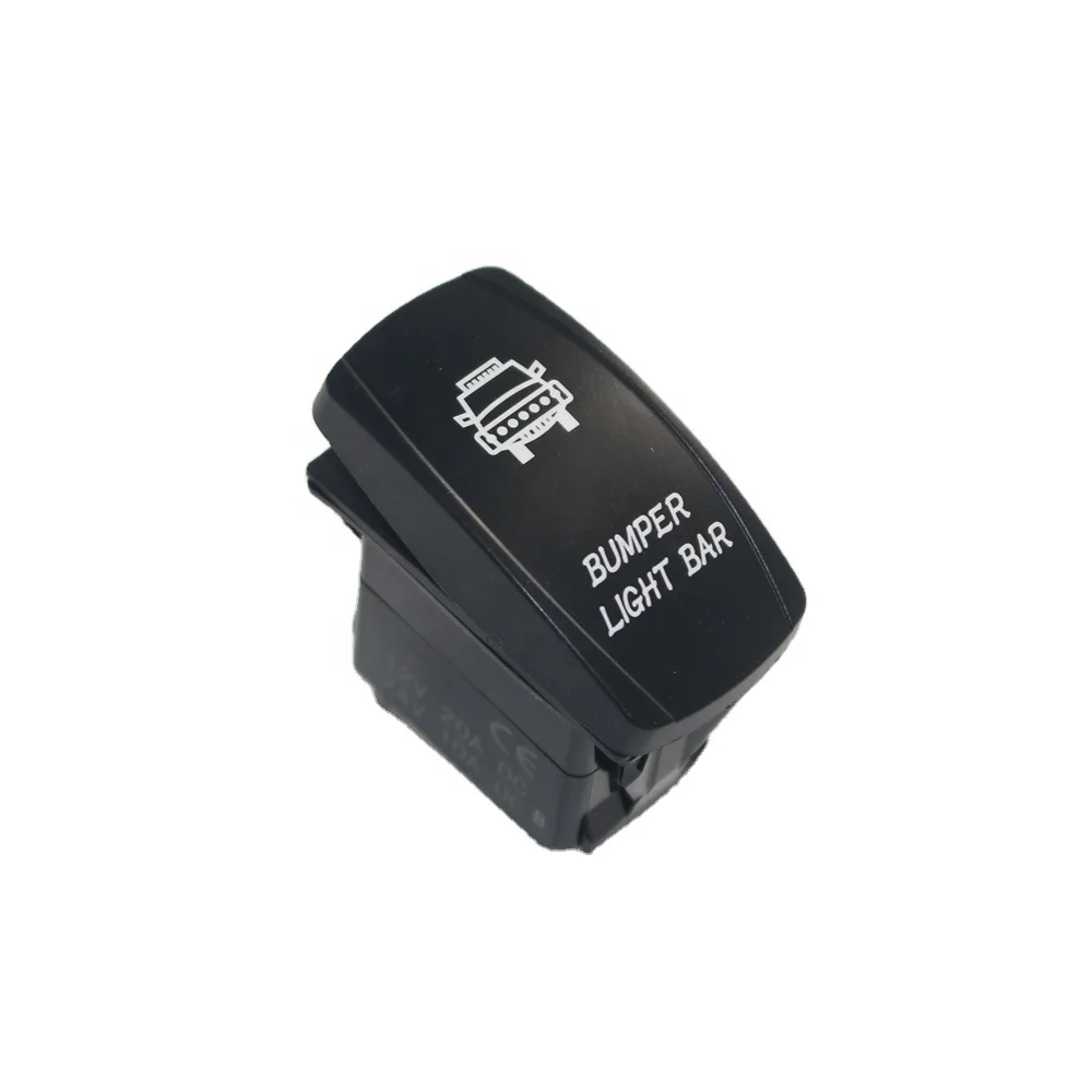  12v автомобильный клавишный выключатель LED ВКЛ/ВЫКЛ пуш-ап управления для лодок