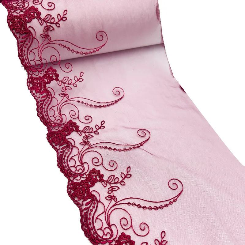 Multiple color selection wedding dress Home Textile Underwear lace accessories mesh cloth mesh gauze sequin Embroidery lace