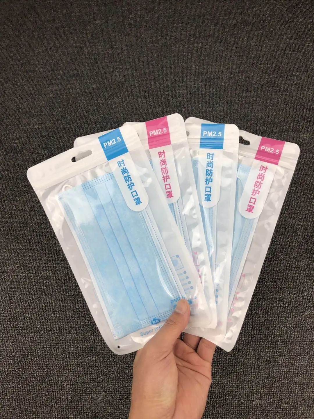 Custom zipper top plastic retail bag High-end food socks Iphone case plastic bag custom packaging