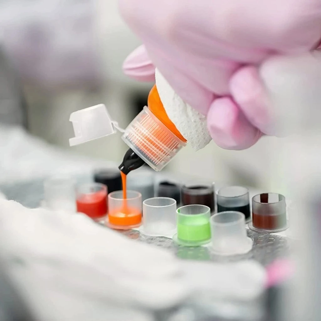 1000pcs S/M2/M1/L/XL Disposable Tattoo Permanent Pigment Plastic Tattoo Holder Ink Cups