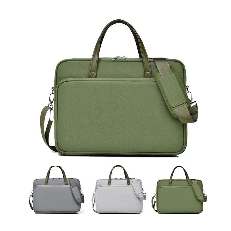 2024 New Arrival Fashion Laptop Sleeve Case Bag Portable Notebook Business Briefcase Handbag Shoulder Messenger Bag for Women