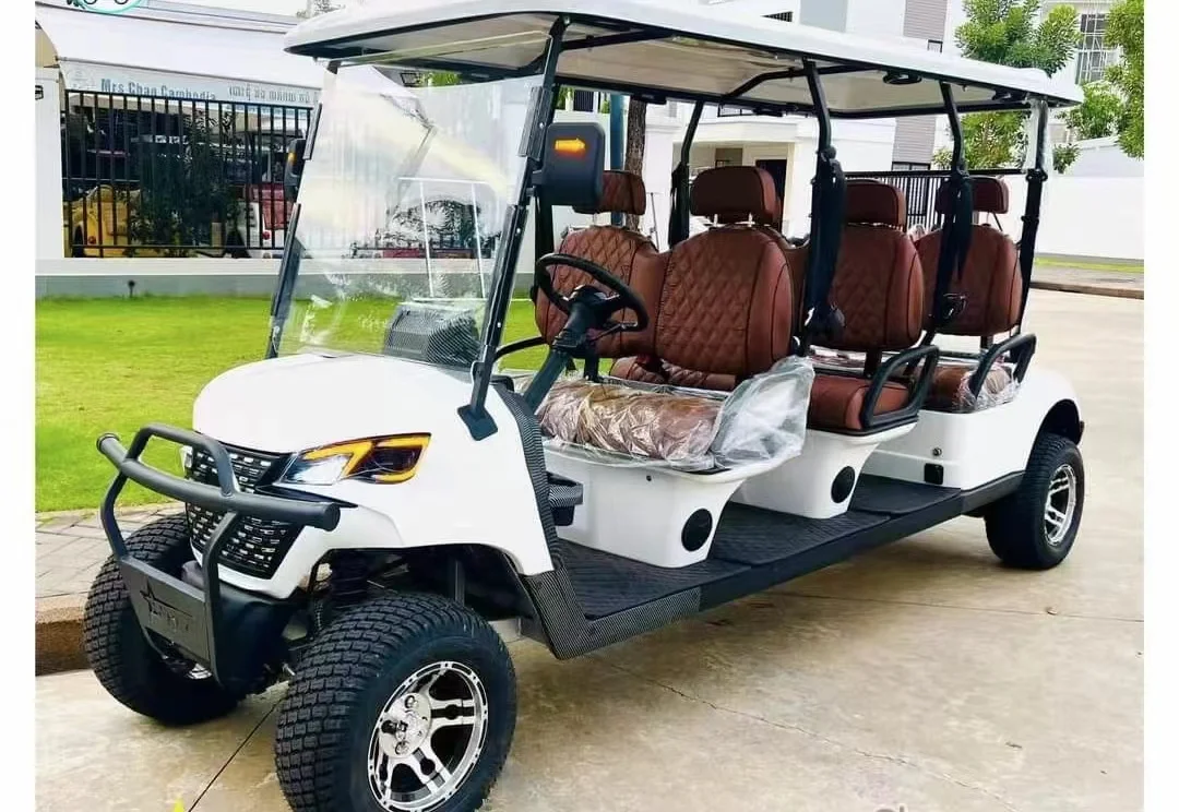 customizable  6 seats Golf Cart High quality  Chinese factory wholesale  golf carts with stereo