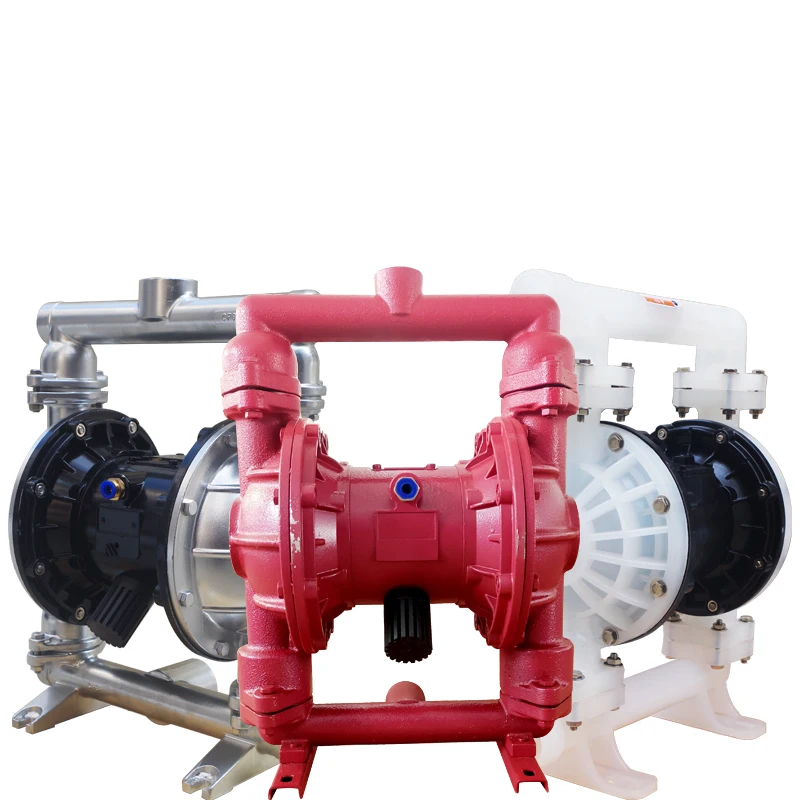 Air operated diaphragm pump for sewage sludge fuel oil transfer