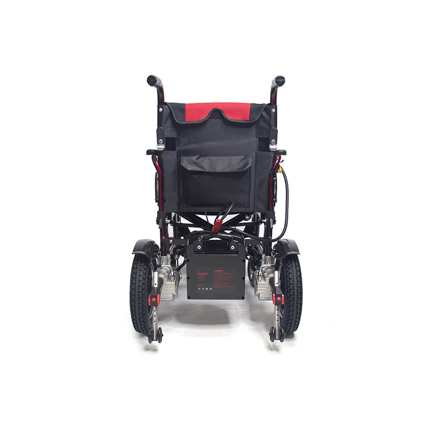 12' Wheel 15-20km range Aluminum Alloy Electric Wheelchair with 250W Taiwan Motor