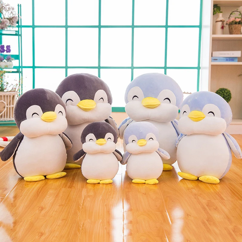 25-45cm soft fat penguin plush toy claw machine toys stuffed cartoon animal doll fashion toy suitable for children baby girl