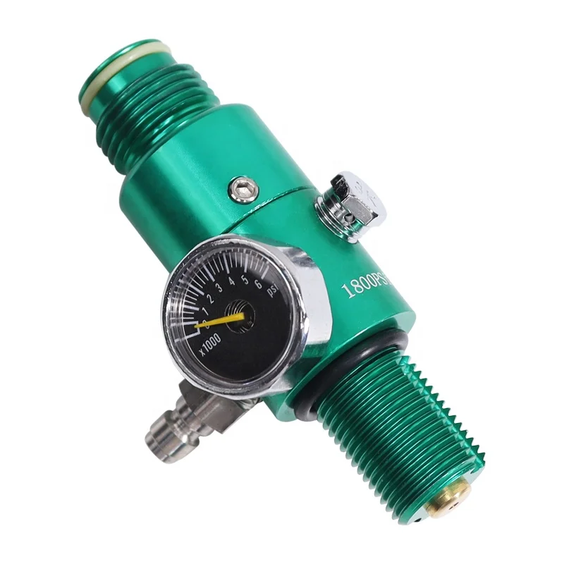 Редукционный клапан давления HPA от 4500psi до 3000psi воздушный инструмент фильтр компрессора с манометром