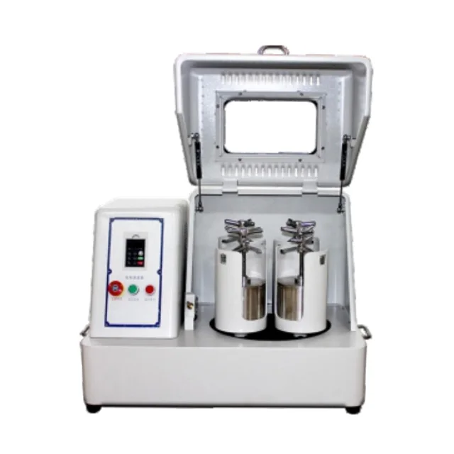 Square Model Vertical Planetary Ball Mill low noise Pulverized Planetary grinding machine laboratory ball mill