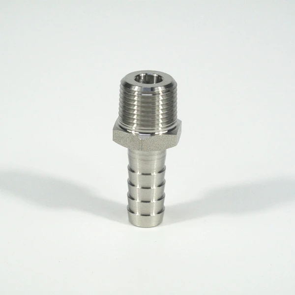 Наружная резьба из нержавеющей стали, фитинг для трубы, штуцер, соединитель для шланга NPT