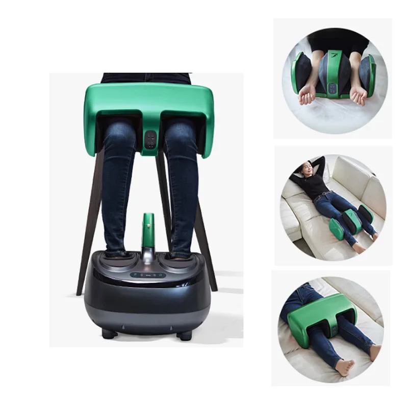 Leercon Multifunctional Split Acupressure Air Compression Heated Massage Muscle Relief Electric Foot Massager