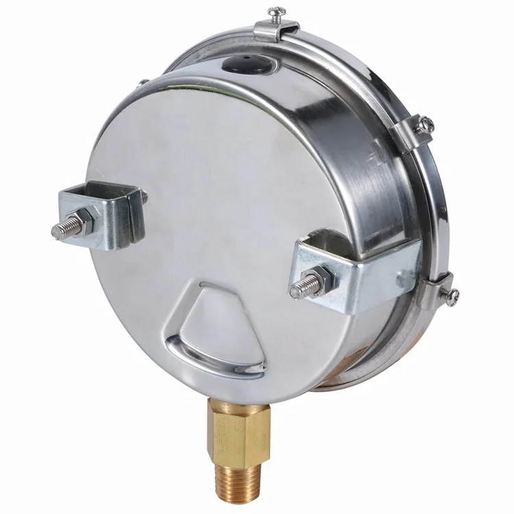 5000psi Slump Pressure Gauge, Slump Meter, Oil Filled Slump Indicator for Concrete Mixer Truck