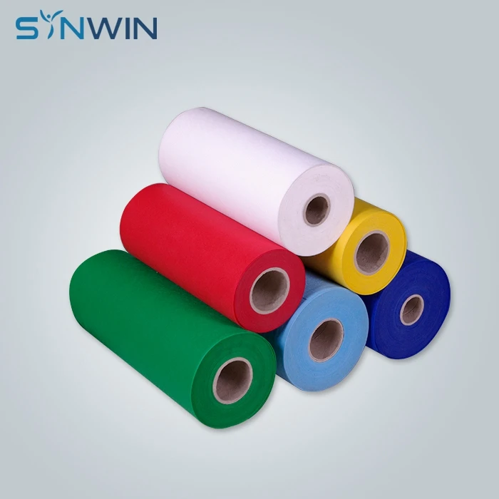 Washable Nonwoven Fabric PP Polyethylene Nonwoven Fabric Non Woven Spunbond Roll Fabric Shopping Carry Bag