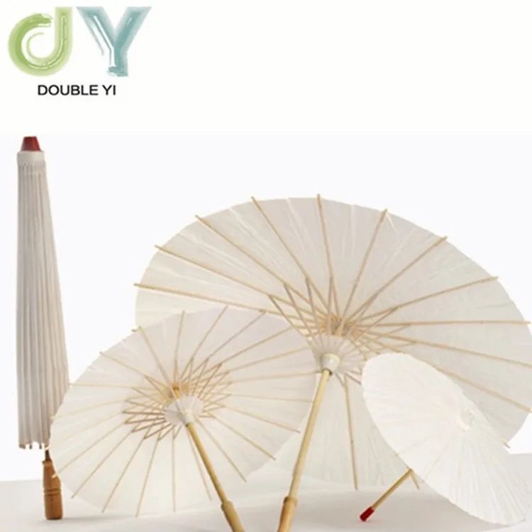 Wholesale DIY blank  paper umbrella