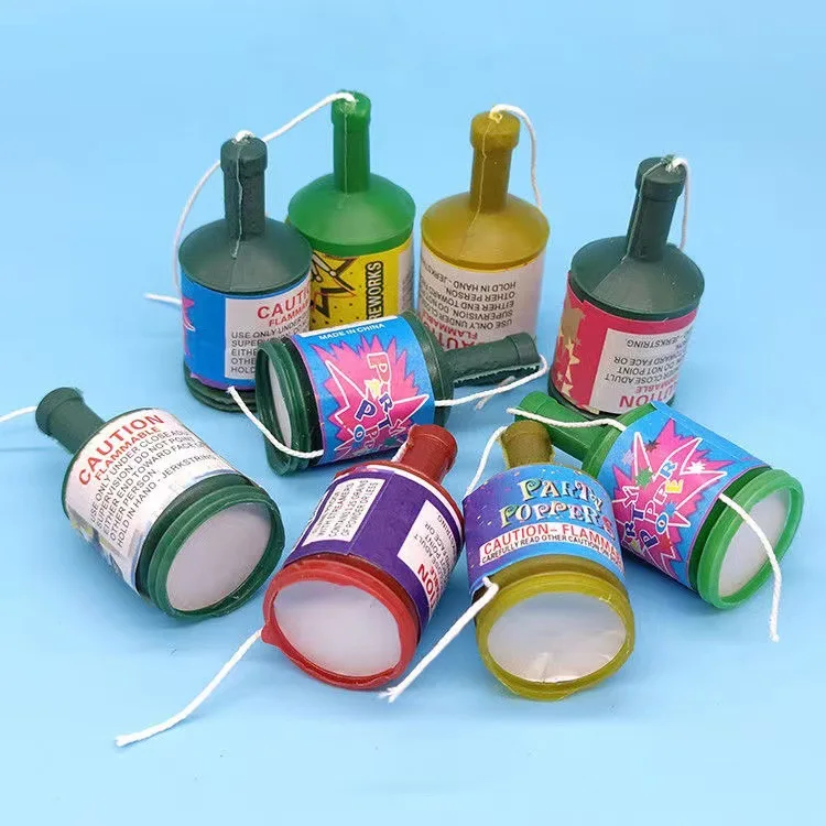 Hot selling fashion portable safe pollution-free mini confetti cannon for celebration