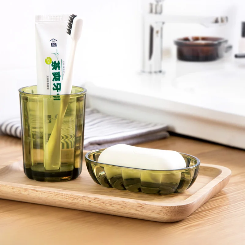 Guangzhou popular bathroom plastic soap holder with good price